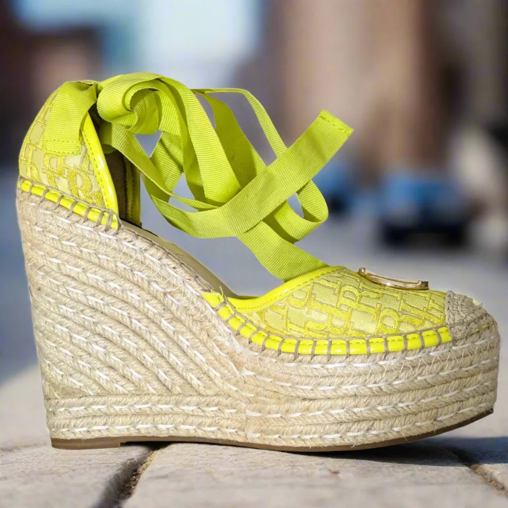 Carina Espadrille Wedges by River Island Size UK 6 / EU 39 / US 8