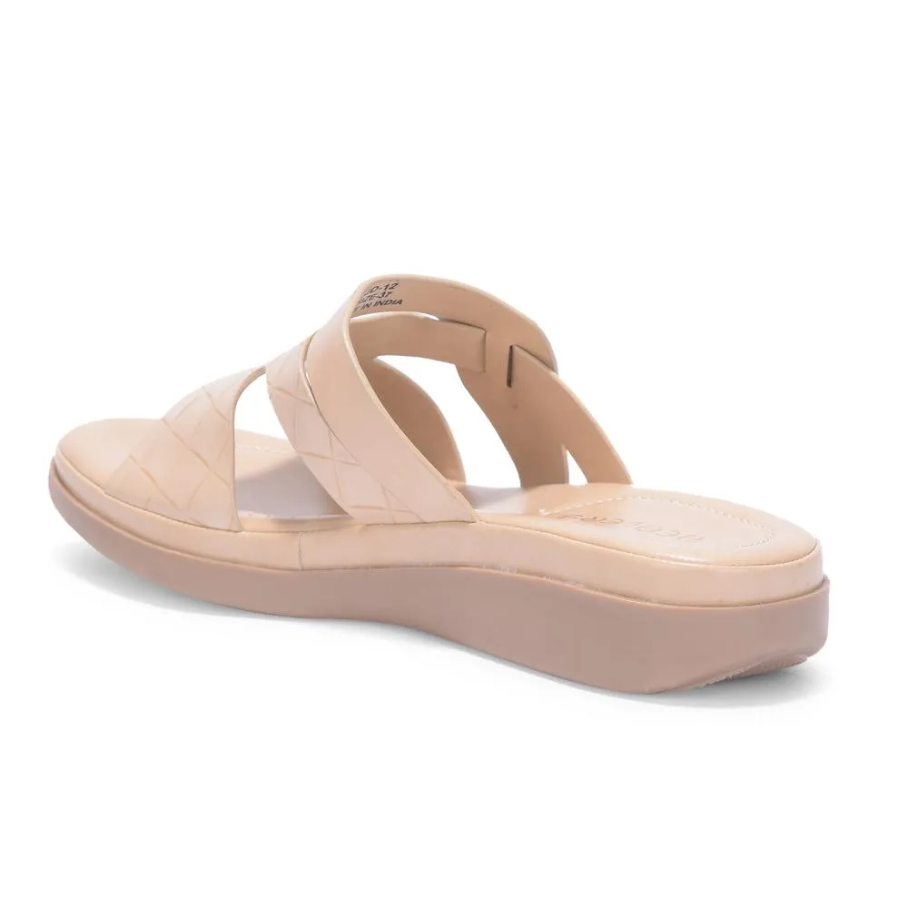 Senorita By Liberty Women JD-12 Beige Casual Slippers