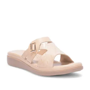 Senorita By Liberty Women JD-12 Beige Casual Slippers